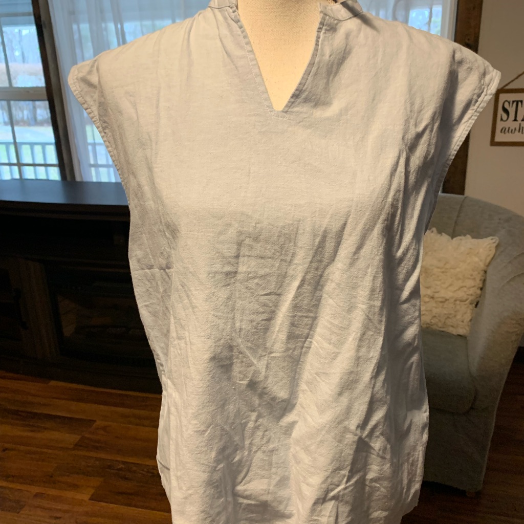 272 Light Blue Denim Shirt Large